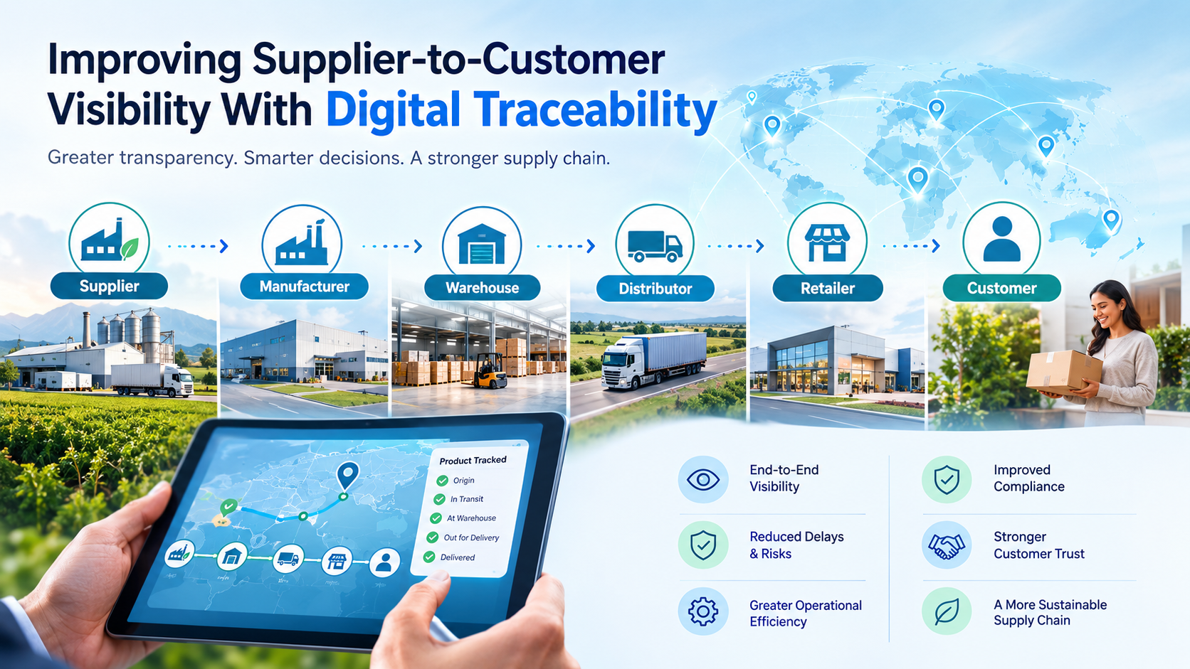 Improving Supplier-to-Customer Visibility With Digital Traceability